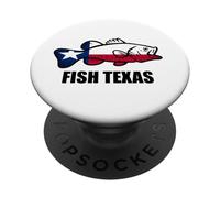 Pesce Bandiera Texas PopSockets PopGrip Adesivo
