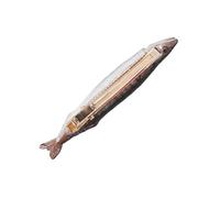 Pesce Barrettes Clip di Capelli Pesce Secco Divertente Frutti di Mare Clip Piatto Hairpin Pesce Scherzo Clip di Capelli Per Mazzi