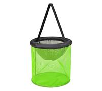 Pesce Basket, Foldable Live Lure Net Gage, 13,78 x 15,75 x 9,84 pollici, portatile Round Mesh Basket, Compact Sturdy Design, Ideal for Freshwater Saltwater Fly Fishing and Crabbing