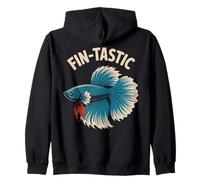 Pesce Betta Fin-Tastic Pesce acquatico Betta Felpa con Cappuccio