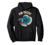 Pesce Betta Fin-Tastic Pesce acquatico Betta Felpa con Cappuccio