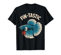 Pesce Betta Fin-Tastic Pesce acquatico Betta Maglietta