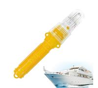 Pesce Bollari di sicurezza stroboscopici, germoglio LED per la navigazione - Sensing Safety Borse da Fishing Fishing Terration,Sentire segnale di avvertimento, notte di giorno di attrazione per
