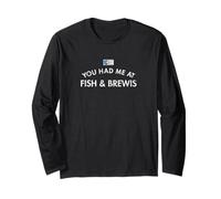 Pesce Brewis Pane Tradizionale Terranova Labrador Pasto Maglia a Manica