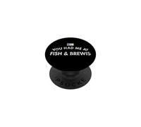 Pesce Brewis Pane Tradizionale Terranova Labrador Pasto PopSockets PopGrip Adesivo