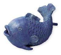 PESCE CARPA GIOCO D'ACQUA LAGHETTO STAGNO ORNAMENTO DA GIARDINO 26 X 17 X H 19 CM