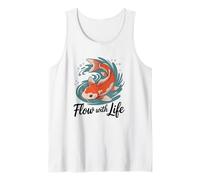 Pesce Che scorre con la Vita Canotta