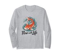 Pesce Che scorre con la Vita Maglia a Manica