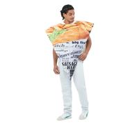 Pesce & Chips Costume Adulti Divertente Novità Inglese Vestito Cibo Commedia