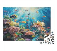 Pesce colorato Jigsaw Puzzle 1000pcs (75x50cm) Adulti Lionfish And Various Fauna marina Puzzle Gioco EduGattoivo Decorazioni Per La Casa