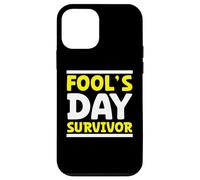 Pesce d"aprile Giorno scherzi divertenti scherzi Umorismo Prankster Aprile 1 Custodia per iPhone 12 mini