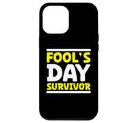 Pesce d"aprile Giorno scherzi divertenti scherzi Umorismo Prankster Aprile 1 Custodia per iPhone 12 Pro Max