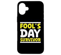 Pesce d"aprile Giorno scherzi divertenti scherzi Umorismo Prankster Aprile 1 Custodia per iPhone 16 Plus