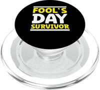 Pesce d"aprile Giorno scherzi divertenti scherzi Umorismo Prankster Aprile 1 PopSockets PopGrip per MagSafe