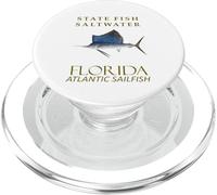 Pesce d'acqua salata della Florida, design a forma di pesce vela dell'Atlantico PopSockets PopGrip per MagSafe