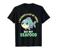 Pesce di Mare Mi rifiuto di tollerare Il Kawaii Maglietta