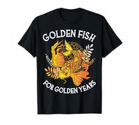 Pesce d'oro per Gli Anni d'oro in Pensione Koi Lover Maglietta