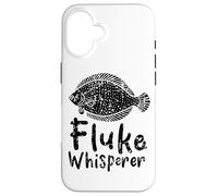 Pesce Fluke Pesca alla platessa estiva Custodia per iPhone 16