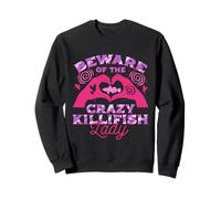 Pesce Fuor d'Acqua Crazy Killfish Lady Felpa