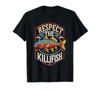 Pesce Fuor d'Acqua Respect The Killfish Maglietta