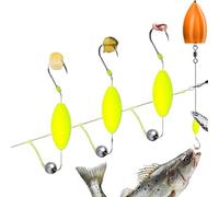 Pesce gatto Assemblaggio 3 Gancio Inverso - Attrezzatura