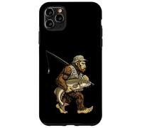 Pesce Gatto Bigfoot Pesca Fiume Pesca Sasquatch Custodia per iPhone 11 Pro Max