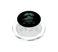 Pesce gatto dalla coda rossa che cambia acqua. Pesce mostro PopSockets PopGrip per MagSafe