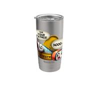 Pesce in scatola e Maki Sushi Padre e figlio Bicchiere termico in acciaio inox doppia parete