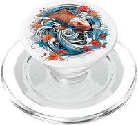 Pesce Koi Carpa Koi Giardino-Stagno Koi PopSockets PopGrip per MagSafe