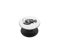 Pesce Lanterna Illustrazione PopSockets PopGrip Adesivo