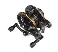 Pesce Line Wheel Fly Fishing Reels Mano Acqua Salata e Acqua Dolce Linea Bobine Strumento Facile da Usare Carrello Guida Pesca sul ghiaccio