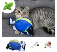 Pesce morbido Giocattolo Per Gatto, elettrico Catnip Ricarica USB in 10 modelli
