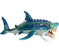 Pesce mostro di mare profondo giocattolo per bambini, simulazione animale, giocattolo pesce mostro modello squalo coccodrillo mini creatures figura pesce bocca retrattile Eldrador Monster