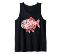 Pesce Palla Giapponese Origami Fugu T per Pesce Palla Canotta