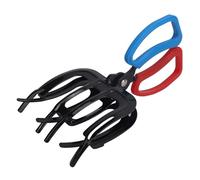 Pesce pinza da 3 artigli leggera maniglia ergonomica leggera di controllo del pesce pinza da pesca a prova di arruggine metallico per bassi di pesce d'acqua dolce pesce pesce carpa