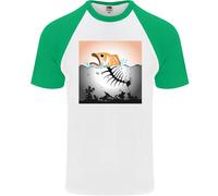 Pesce Pollution Climate Change Ambiente DA UOMO S/S Baseball T-Shirt