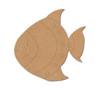Pesce pre-marcato Design 1 Popolare Italiano Compensato / 5 Pollici / 50