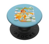 Pesce rosso Norooz Happy Cielo-Blue Wishes PopSockets PopGrip Adesivo