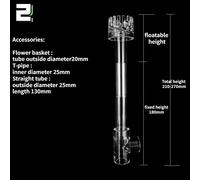 Pesce Serbatoio Proteine Skimmer Acquario Giglio Tubo Spin Superficie Sgrassante