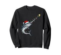Pesce Spada Natalizio Pesca Divertente Festivo Felpa
