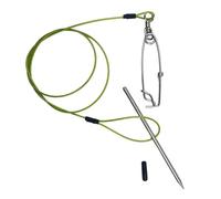 Pesce Stringer Con Clip Holder Per Immersione Rapida Handspear Cavo In Acciaio Inox Stringer Ago Gancio Clip Pesce Holder