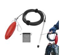 Pesce Stringer Heavy Duty - Stainless Steel Fishing Stringer with Floater, Anti Rust Tackle Gear for Secure Catch Holding, Easy-Carry Storage Bag Included, affidabile Tool for Freshwater Saltwater