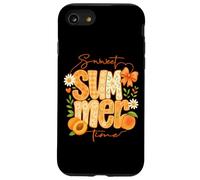 Pesche floreali vivaci di Sweet Summer Time Custodia per iPhone SE (2020) / 7 / 8