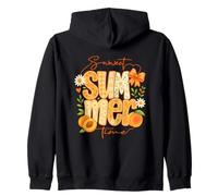Pesche floreali vivaci di Sweet Summer Time Felpa con Cappuccio