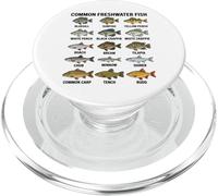 Pesci d'acqua dolce comuni - Specie popolari di fiumi e laghi PopSockets PopGrip per MagSafe