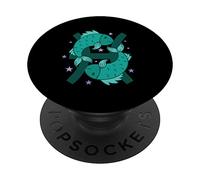 Pesci segno zodiacale come oroscopo animale PopSockets PopGrip Adesivo
