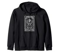 Pesci Segno Zodiacale Donne astrologia Design Felpa con Cappuccio