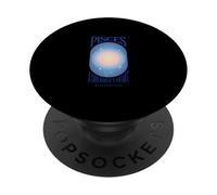 Pesci Zodiaco Cuore di un sognatore Oceano Celeste Anima PopSockets PopGrip Adesivo