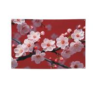 Pesco fiore di prugna Banner Decorazione per feste Sfondo Bandiera Festa di Compleanno Fotografia Sfondo Decorazione Banner e Segnali Decorazione da Parete Banner Feste Forniture Bomboniere 180 x 119