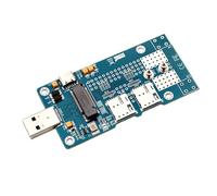 Pesderty Adattatore da NGFF (M.2) A USB 3.0 con Supporto Doppia Scheda NANO SIM Modulo 3G/4G/5G/LTE Adatto per Computer Desktop Facile da Usare